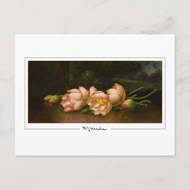 Martin Johnson Heade #34 - Fine Art Postcard (Front)