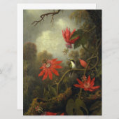 Martin Johnson Heade - Hummingbird And Passion (Front/Back)