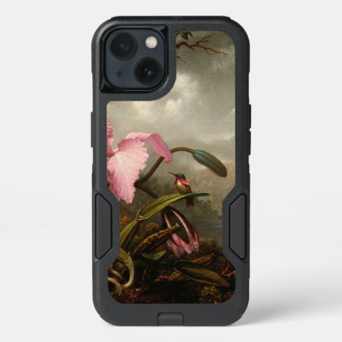 Martin Johnson Heade _ Orchid And Hummingbird iPhone 13 Case