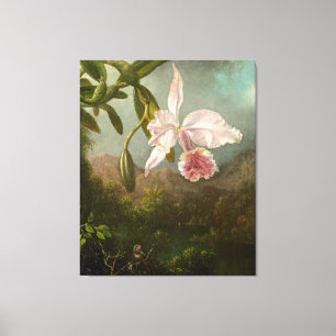 MARTIN JOHNSON HEADE - Orchid Blossoms - 1873 - Canvas Print
