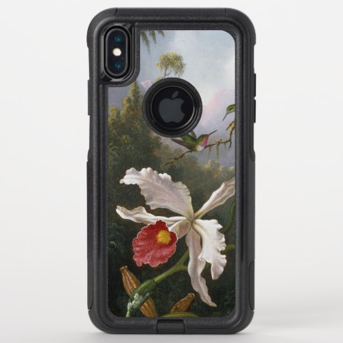 Martin Johnson Heade _ Two Hummingbirds OtterBox Commuter iPhone XS Max Case