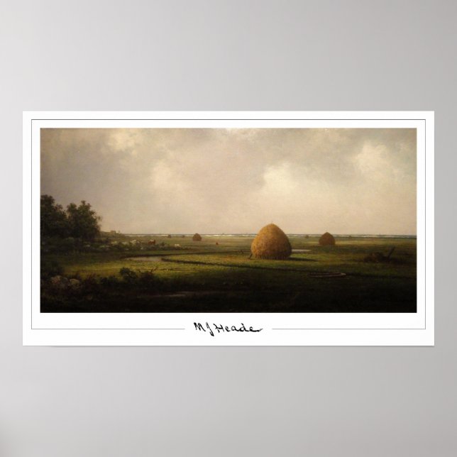 Martin Johnson Heade Zedign Art Poster #159 (Front)