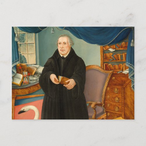 Martin Luther 1800 by Frederick Kemmelmeyer Postcard