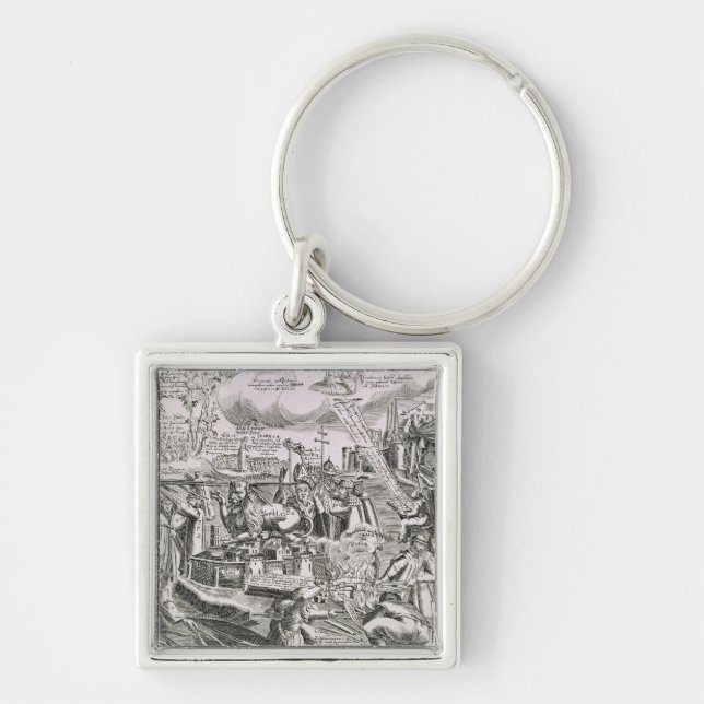 Martin Luther 2 Keychain (Front)