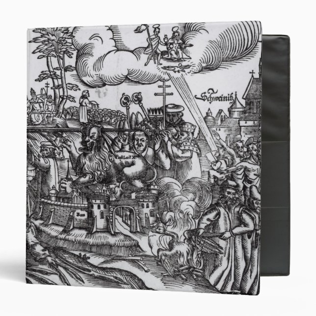 Martin Luther 3 Ring Binder (Front/Inside)