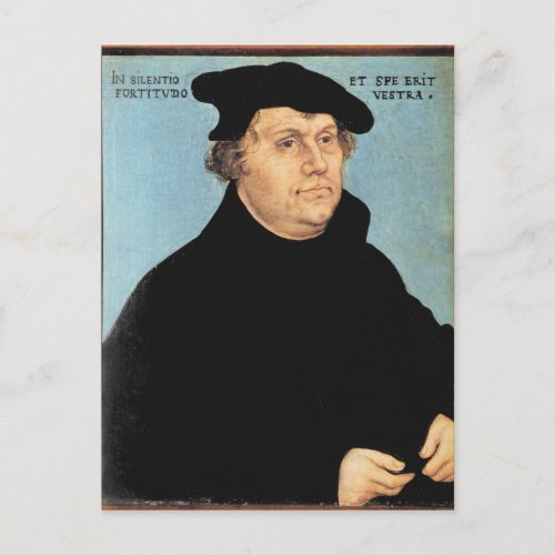 Martin Luther c1532 Postcard
