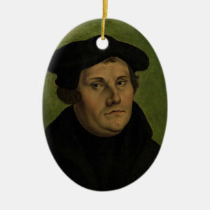 Martin Luther Ceramic Ornament