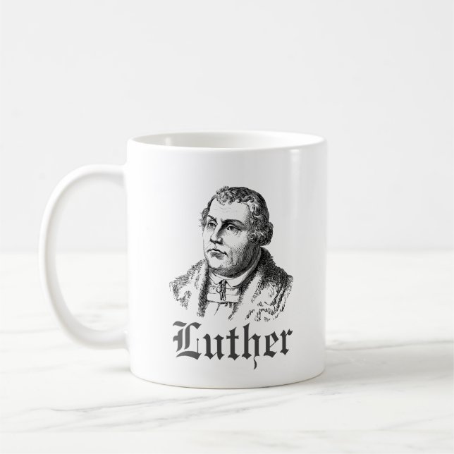 Martin Luther Coffee Mug (Left)