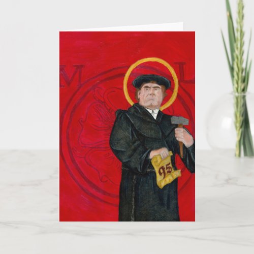 Martin Luther Greeting Card