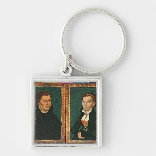 Martin Luther, Katharina von Bora, c.1526 Keychain (Front)