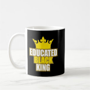 Martin Luther King Jr. Day Educated Black King Shi Coffee Mug