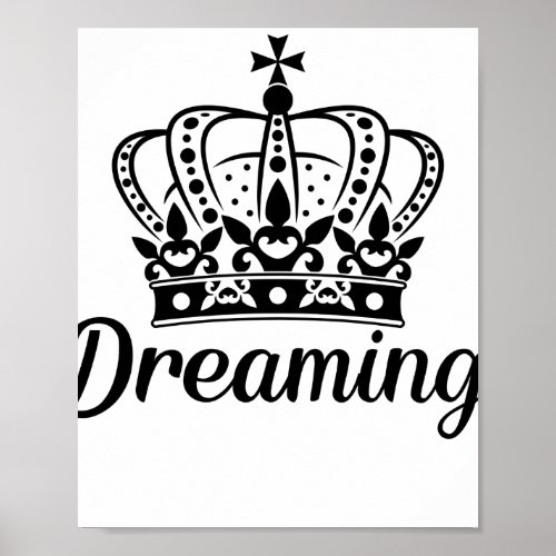 Martin Luther King jr Dreaming Poster