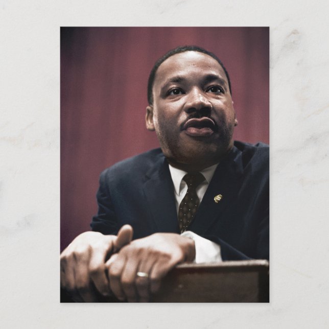 Martin Luther King Jr。 Postcard (Front)
