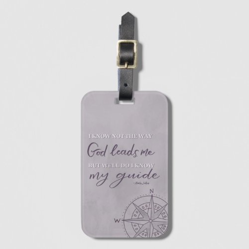 Martin Luther Luggage Tag