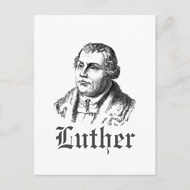 Martin Luther Postcard (Front)