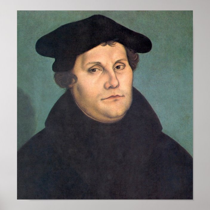 Martin Luther Poster | Zazzle.com