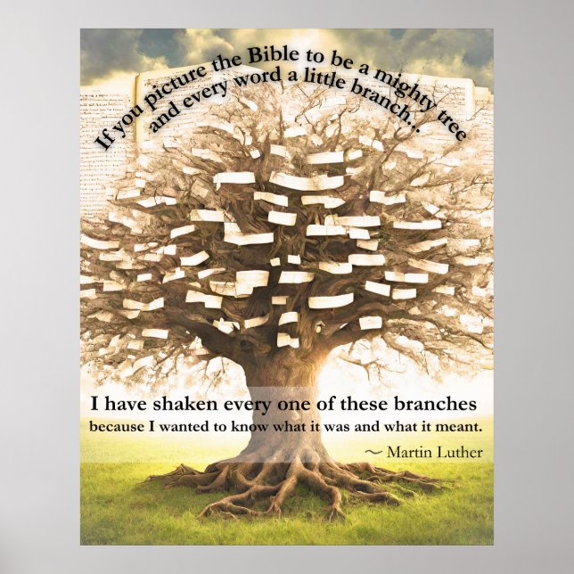 Martin Luther quote poster (Front)