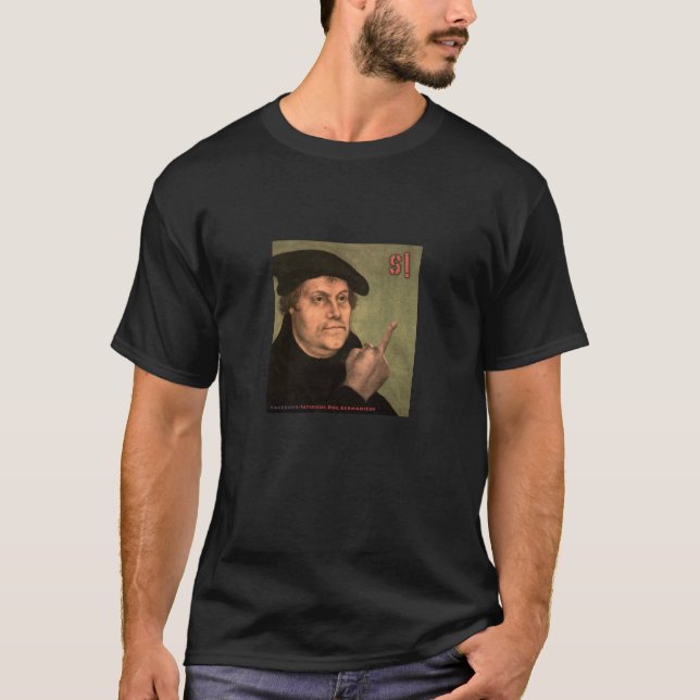 Martin Luther "StinkeFinger" T-Shirt (Front)