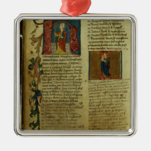 Martin Luther's Enrolment Metal Ornament