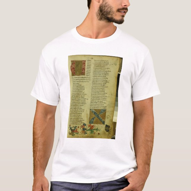 Martin Luther's enrolment sheet T-Shirt (Front)