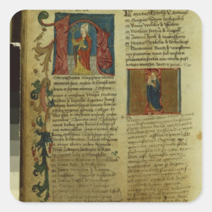 Martin Luther's Enrolment Square Sticker