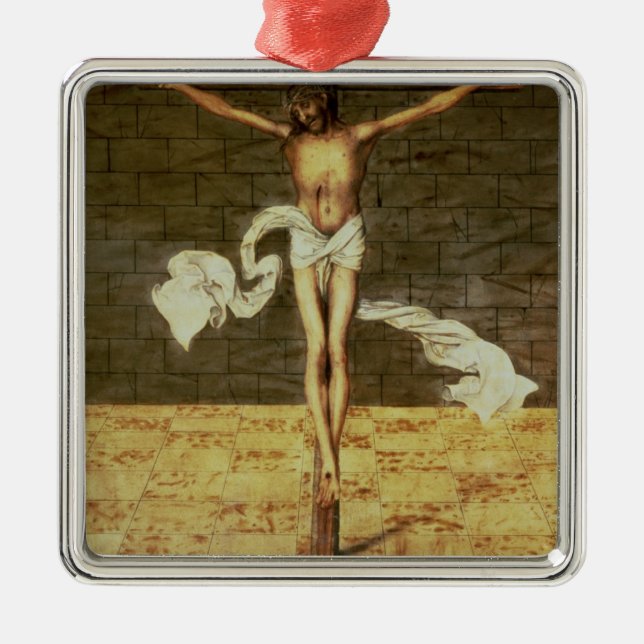 Martin Luther's Sermon Metal Ornament (Front)