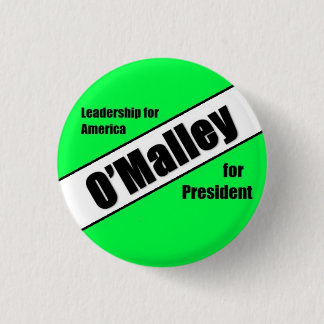 Martin O'Malley 2016 Button