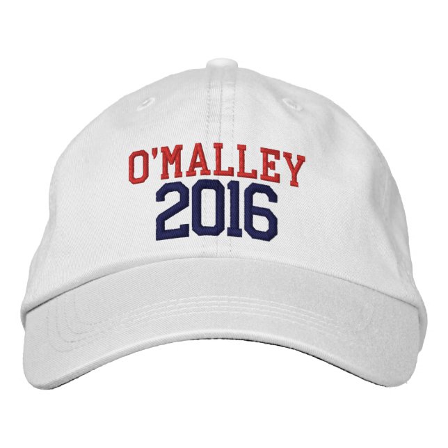 Martin O'Malley President 2016 Embroidered Baseball Cap (Front)