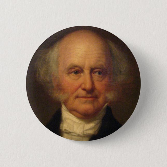 Martin Van Buren 8 Pinback Button (Front)