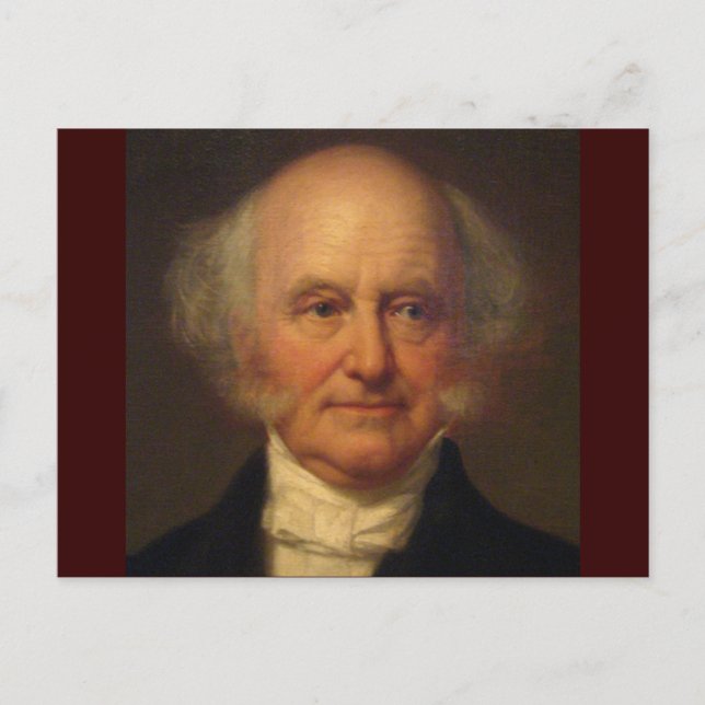 Martin Van Buren 8 Postcard (Front)