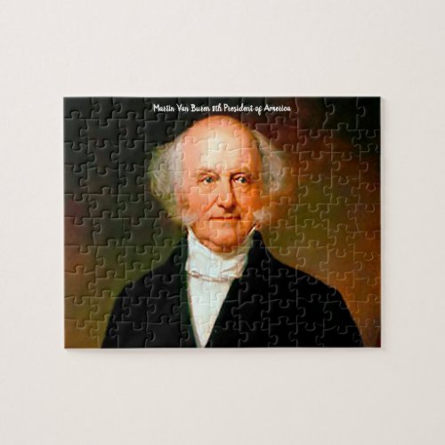 Martin Van Buren  8th President of America Jigsaw Puzzle
