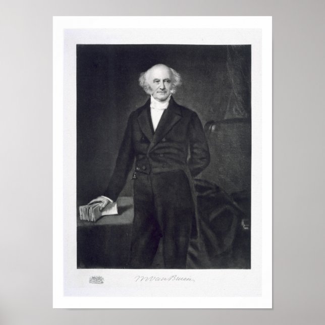 Martin Van Buren, 8th President of the United Stat Poster (Front)