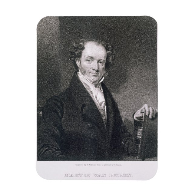 Martin Van Buren, engraved by E. Wellmore (engravi Magnet (Vertical)