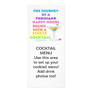 MARTIN ZEN - Happy Hour Journey Rack Card