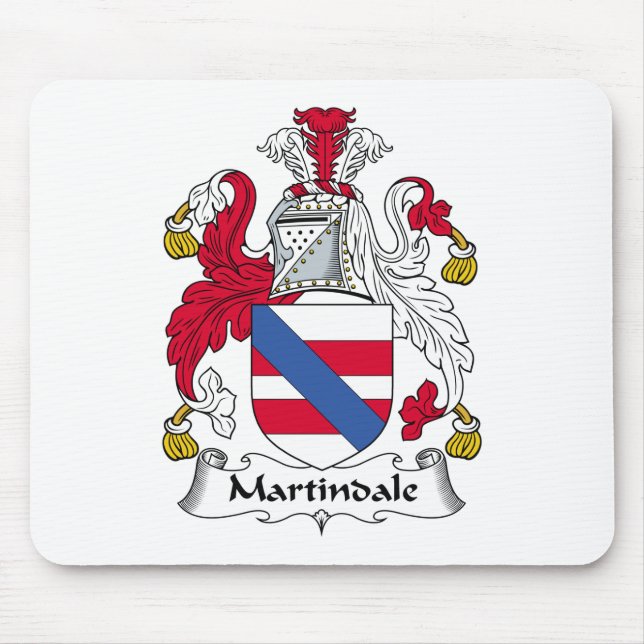 Martindale Family Crest Mouse Pad (Front)