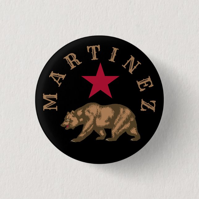Martinez, California Button (Front)