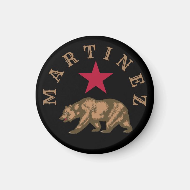 Martinez, California Magnet (Front)