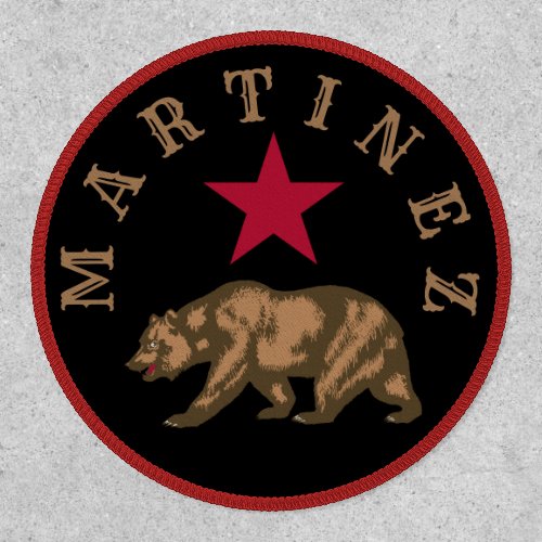 Martinez California Patch