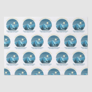 Martinez Family Merry Christmas from Our Home Tissue Paper