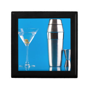 Martini and a shaker keepsake box