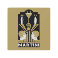 Martini Art Deco Art