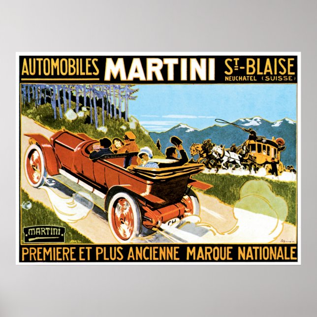 Martini Automobiles Poster (Front)