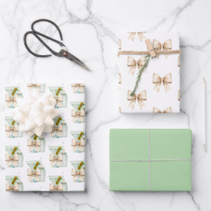 Martini Baby  Wrapping Paper Sheets