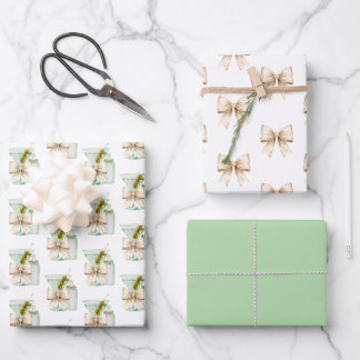 Martini Baby  Wrapping Paper Sheets