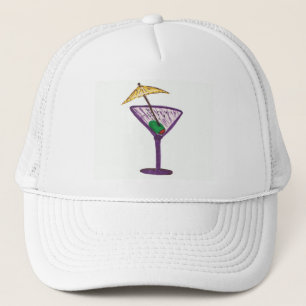 Martini Bachelorette Party Trucker Hat