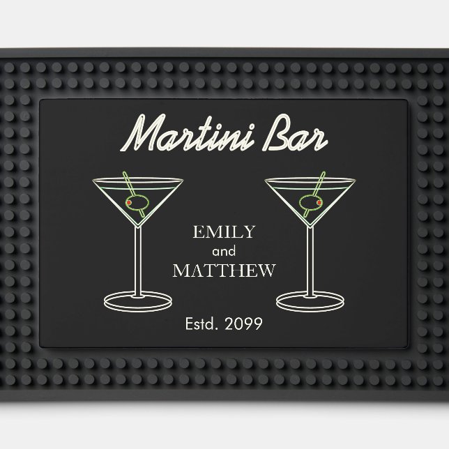 Martini Bar - Bar Mat (Front (Close Up))