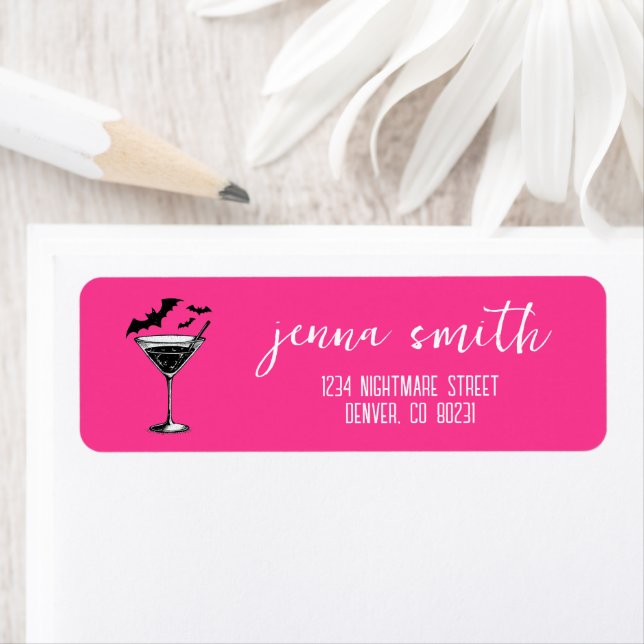 Martini Bats Label (Insitu)