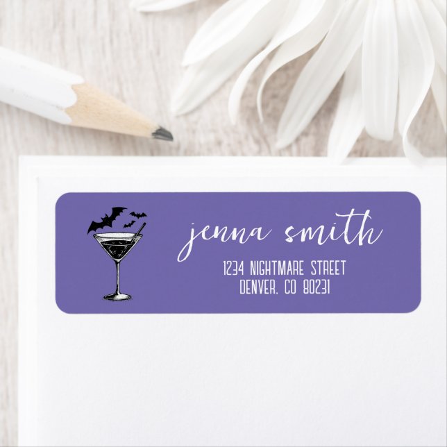 Martini Bats Label (Insitu)