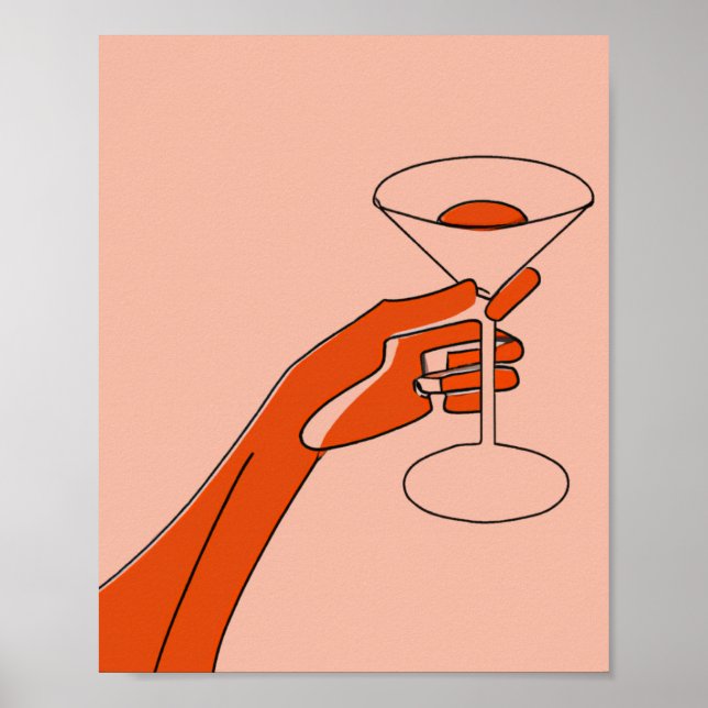 martini cheers poster (Front)