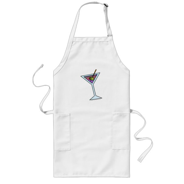 MARTINI COCKTAIL APRON (Front)
